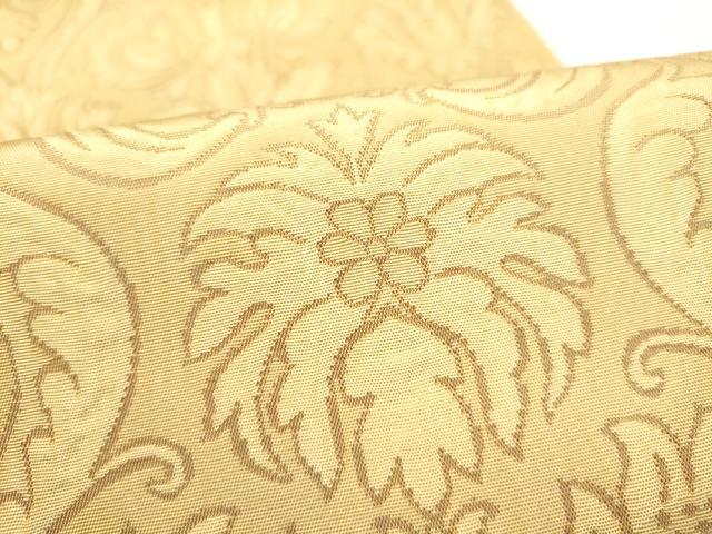 平和屋着物●西陣 川島織物 六通柄 本袋帯 更紗花文 正絹 逸品 CABL9784hy