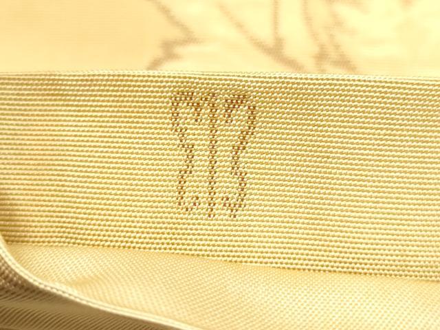 平和屋着物●西陣 川島織物 六通柄 本袋帯 更紗花文 正絹 逸品 CABL9784hy