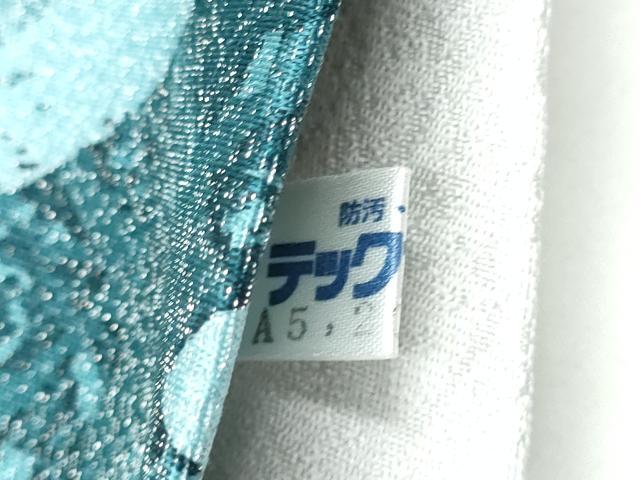 平和屋着物●IKKI流 斉藤一騎 京都の名門ブランド 銀花仙 全通柄袋帯 霞文 銀通し地 正絹 逸品 CABL9921hy