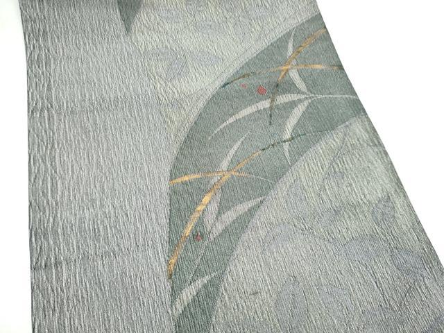 平和屋着物●六通柄 京袋帯 枝葉文 CABL9955hy