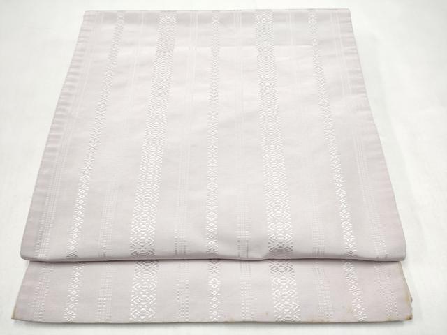 平和屋着物●両面 全通柄 京袋帯 献上 麻の葉文様 正絹 逸品 CABL9957hy