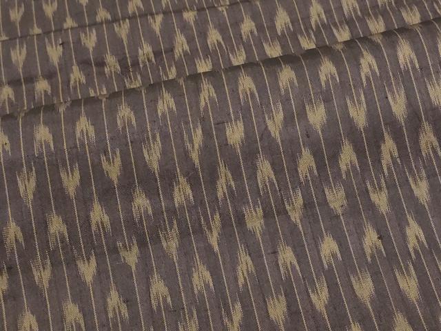 平和屋着物#長羽織 紬地 矢羽文 正絹 逸品 CABM0010in