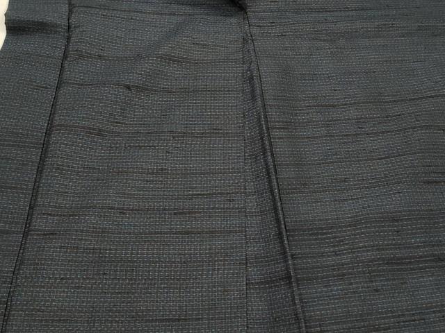 平和屋着物#男性 羽織 紬地 格子 正絹 逸品 CABM0011in