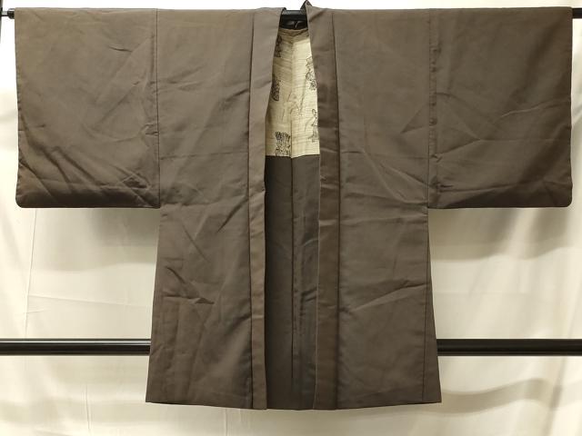 平和屋着物#男性 羽織 お召地 120亀甲 総詰め 正絹 逸品 CABM0017in