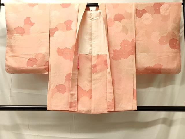 平和屋着物#羽織 地紋起こし 菊づくし 暈し染め 正絹 逸品 未使用 CABM0030in