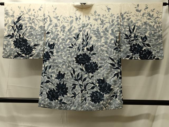 平和屋着物#羽織 草花文 正絹 逸品 CABM0114in