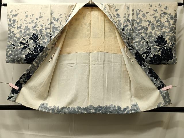平和屋着物#羽織 草花文 正絹 逸品 CABM0114in