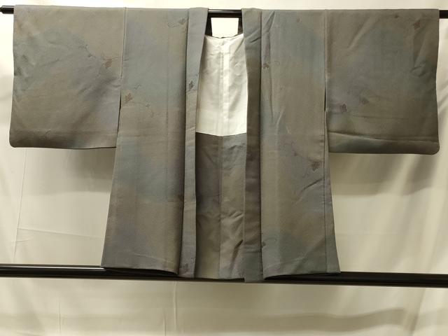 平和屋着物#道中着 蔦の葉文 正絹 逸品 CABM0115in