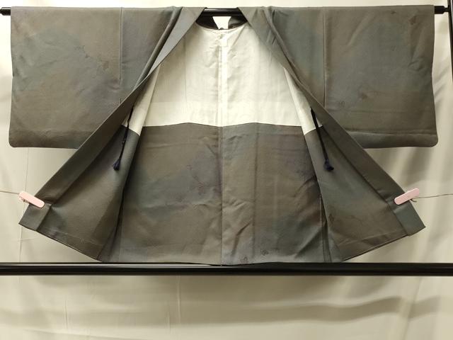 平和屋着物#道中着 蔦の葉文 正絹 逸品 CABM0115in
