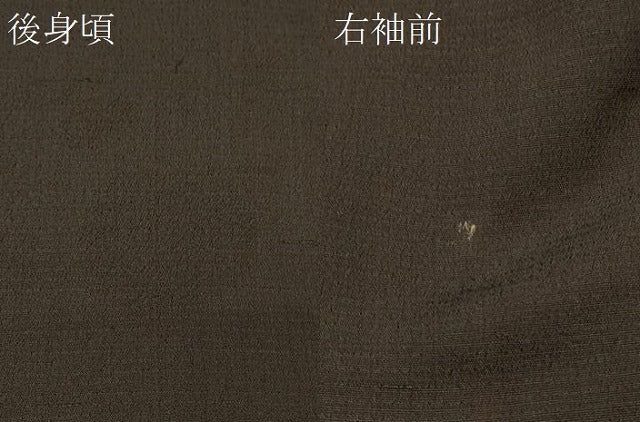 平和屋着物#男性 長羽織 紬地 正絹 逸品 CABM0166in