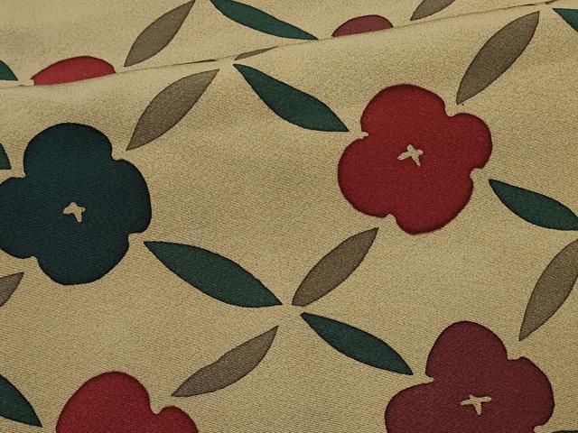 平和屋着物#道中着 七宝花文 正絹 逸品 CABM0171in