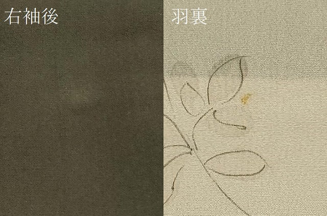 平和屋着物#羽織 乱菊 黒地 金彩 正絹 逸品 CABM0266in