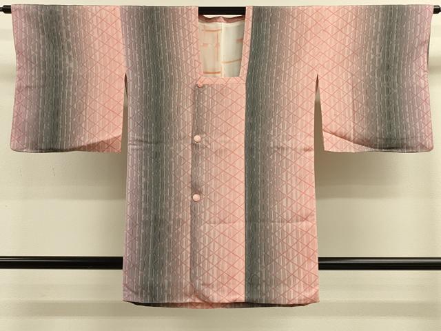 平和屋着物#道行コート 菱間道 暈し染め 正絹 逸品 未使用 CABM0272in