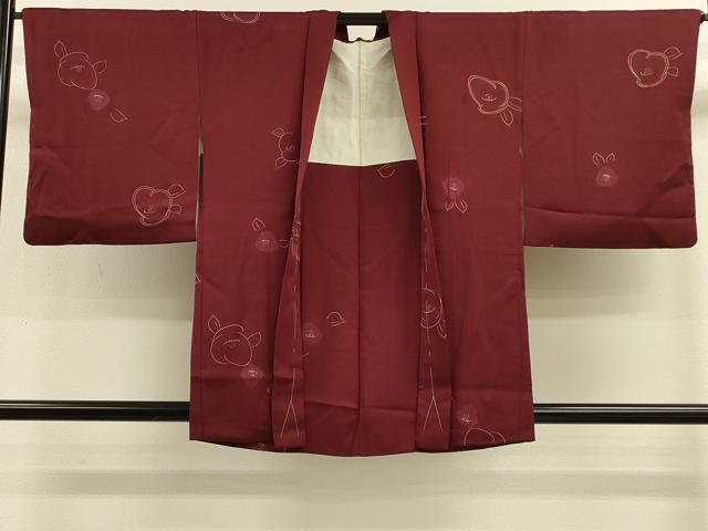 平和屋着物#羽織 草花文 正絹 逸品 CABM0273in