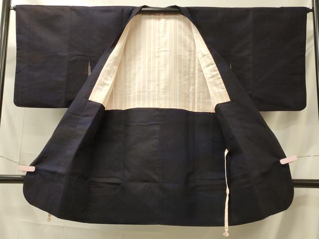 平和屋着物#道行コート 霞文 暈し染め ロング丈 正絹 逸品 CABM0320in
