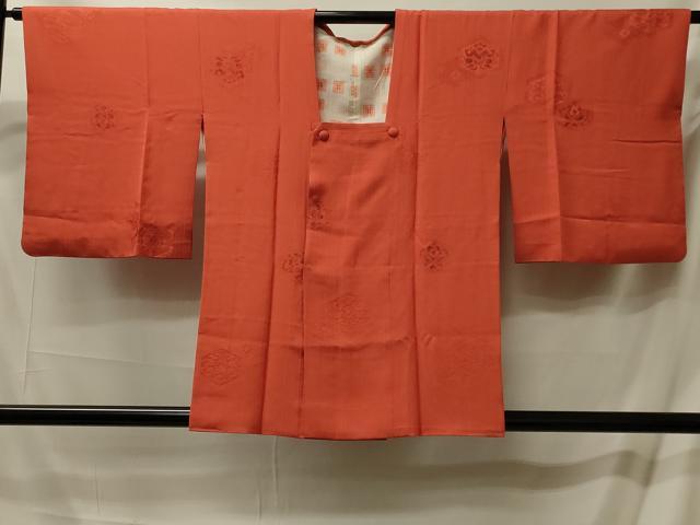 平和屋着物#道行コート 地紋起こし 亀甲花文 正絹 逸品 CABM0324in