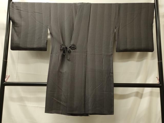 平和屋着物#道中着 間道 ロング丈 正絹 逸品 CABM0325in
