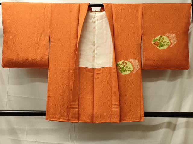 平和屋着物#羽織 絞り 草花文 正絹 逸品 未使用 CABM0327in