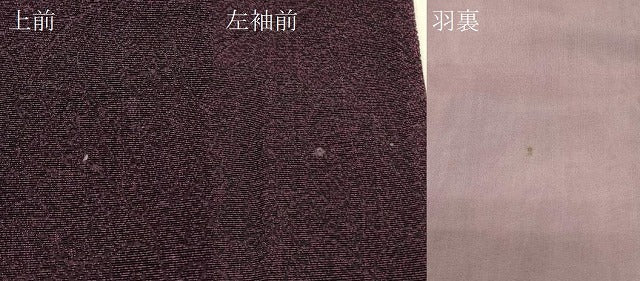 平和屋着物#道行コート 輪奈ビロード 草花文 ロング丈 正絹 逸品 CABM0362in