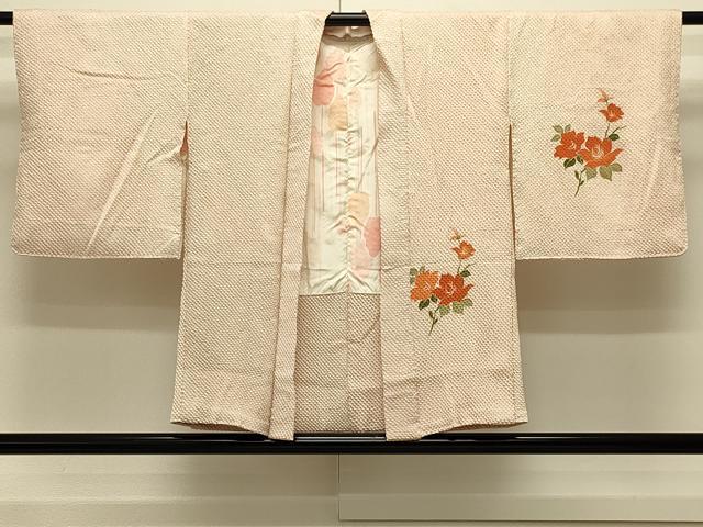 平和屋着物#羽織 総絞り 枝花文 正絹 逸品 CABM0373in