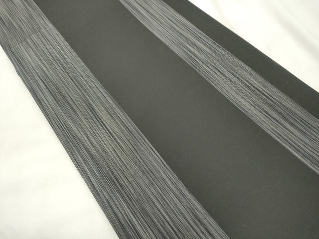 平和屋着物●両面 六通柄袋帯 西陣紹巴織 舞桜文 正絹 逸品 CABM0431dy