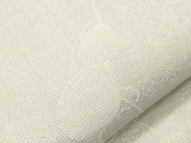 平和屋着物▽両面 六通柄袋帯 スリーシーズン 春夏秋 中尾エミ 幾何学文 金糸 反端付き 正絹 逸品 CABM0482dy