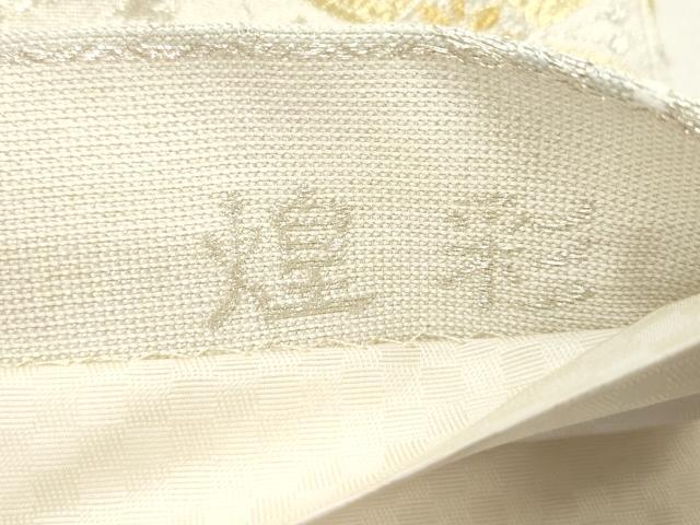 平和屋着物●六通柄袋帯 煌彩 金銀糸 正絹 逸品 CABM0505dy