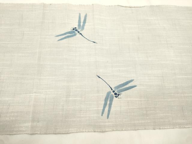 平和屋着物●八寸名古屋帯 作家物 蜻蛉 CABM0519dy