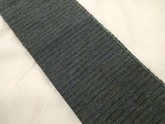 平和屋着物●男性 角帯 紬地 霞文 正絹 逸品 CABM0549dy