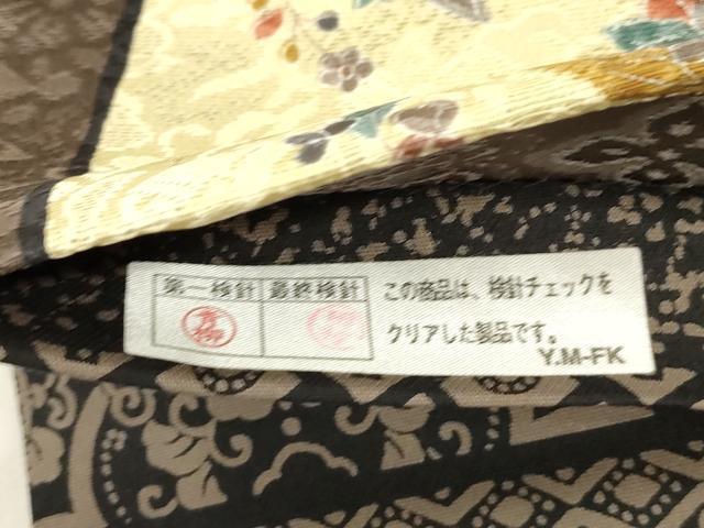 平和屋着物●両面 全通柄袋帯 更紗文 正絹 逸品 CABM0556dy