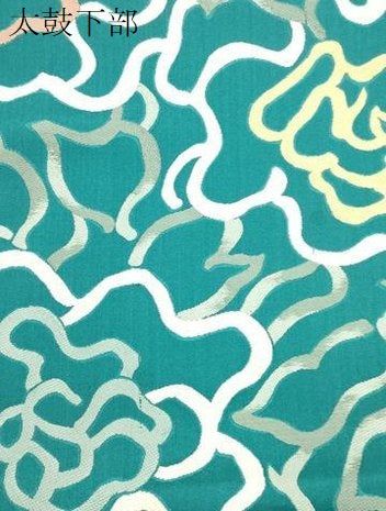 平和屋着物●両面 全通柄袋帯 花尽くし文 正絹 逸品 CABM0594dy