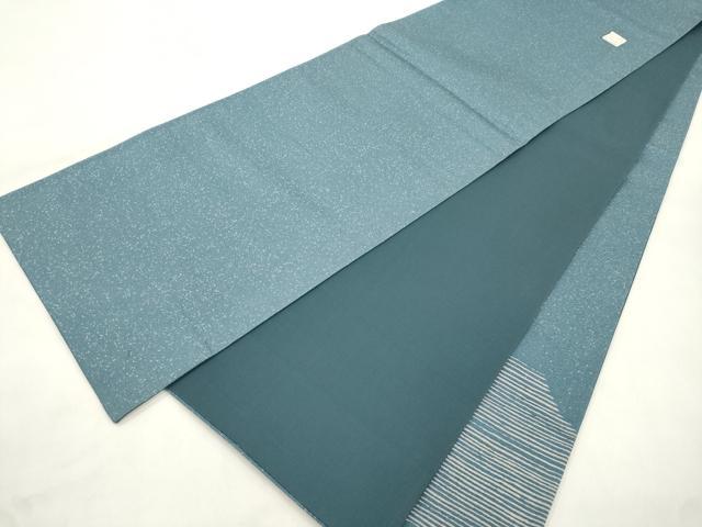 平和屋着物●ろう彩工芸 奥村一心 太鼓柄袋帯 雲重ね文 正絹 逸品 CABM0668dy