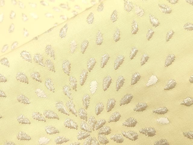 平和屋着物●八寸名古屋帯 花尽し文 金糸 正絹 逸品 CABM0746dy
