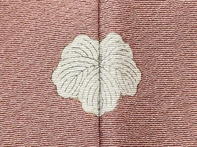平和屋着物■上質な色無地 退紅色 正絹 逸品 CABM0833oy
