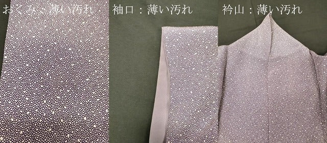 平和屋着物■上質な小紋 霞文 正絹 逸品 CABM0868oy