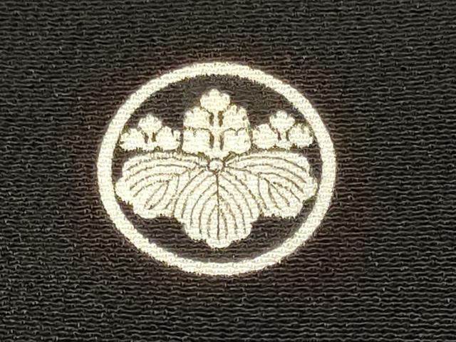 平和屋着物■豪華黒留袖 駒刺繍 扇面人物花松文 金彩 正絹 逸品 CABM1023oy