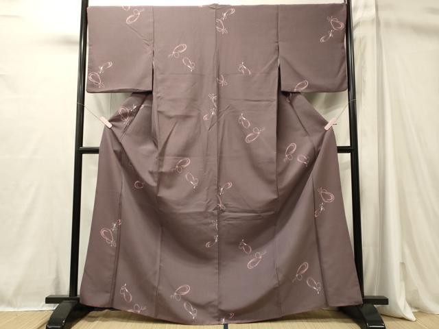 平和屋着物■小紋 瓢箪 洗える着物 CABM1066oy