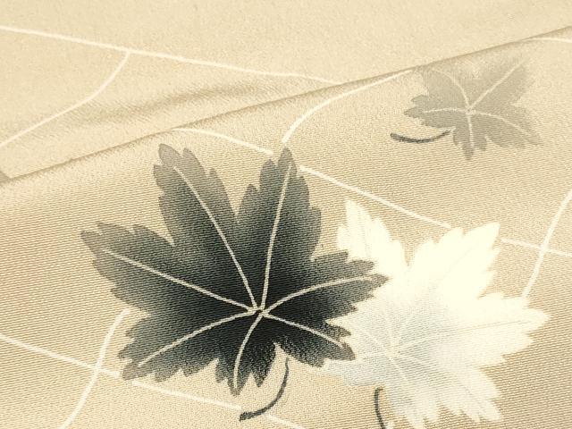 平和屋着物■訪問着 舞葉文 正絹 逸品 CABM1100oy