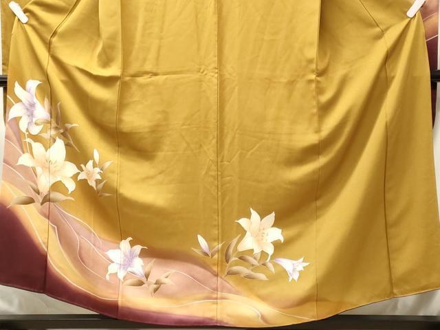 平和屋着物■豪華振袖 草花文 暈し染め 金彩 正絹 逸品 CABM1155oy