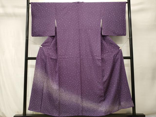 平和屋着物■色留訪問着 箔散らし 正絹 逸品 CABM1238ev