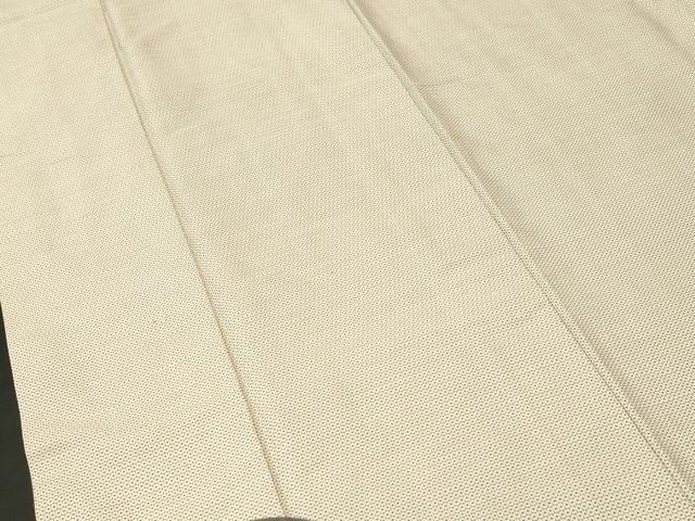 平和屋着物■上質な紬 100亀甲 亀甲柄 正絹 逸品 CABM1263ev