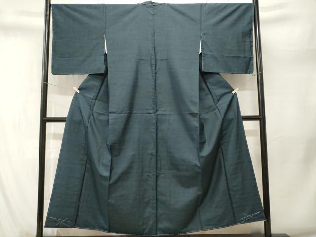 平和屋着物■本場大島紬 エ霞草花文 正絹 逸品 未使用 CABM1297ev