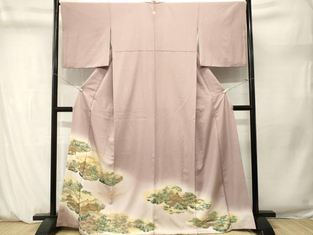 平和屋着物■豪華色留袖 風景文 暈し染め 正絹 逸品 CABM1298ev