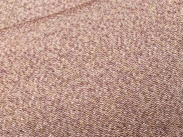 平和屋着物■上質な小紋 作家物 霞文 暈し染め 鬼しぼ縮緬 ますいわ屋扱い 正絹 逸品 CABM1300ev