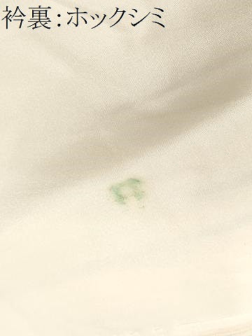 平和屋着物■上質な紬 草花文 正絹 逸品 CABM1428ev