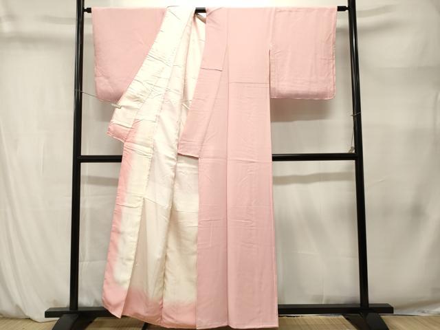 平和屋着物■上質な色無地 虹色 正絹 逸品 CABM1452ev