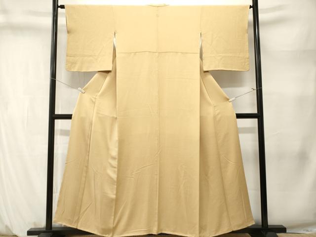 平和屋着物■上質な色無地 紋意匠 砥粉色 松坂屋扱い 正絹 逸品 CABM1453ev