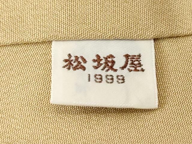 平和屋着物■上質な色無地 紋意匠 砥粉色 松坂屋扱い 正絹 逸品 CABM1453ev