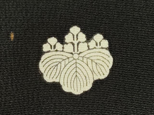 平和屋着物■豪華黒留袖 鳳凰吉祥花唐草文 金彩 正絹 逸品 CABM1482ev