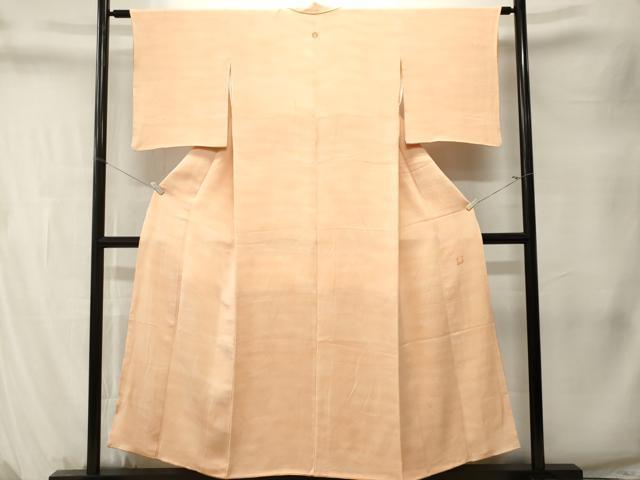 平和屋着物■上質な小紋 作家物 霞文 暈し染め 鬼しぼ縮緬 正絹 逸品 CABM1493ev